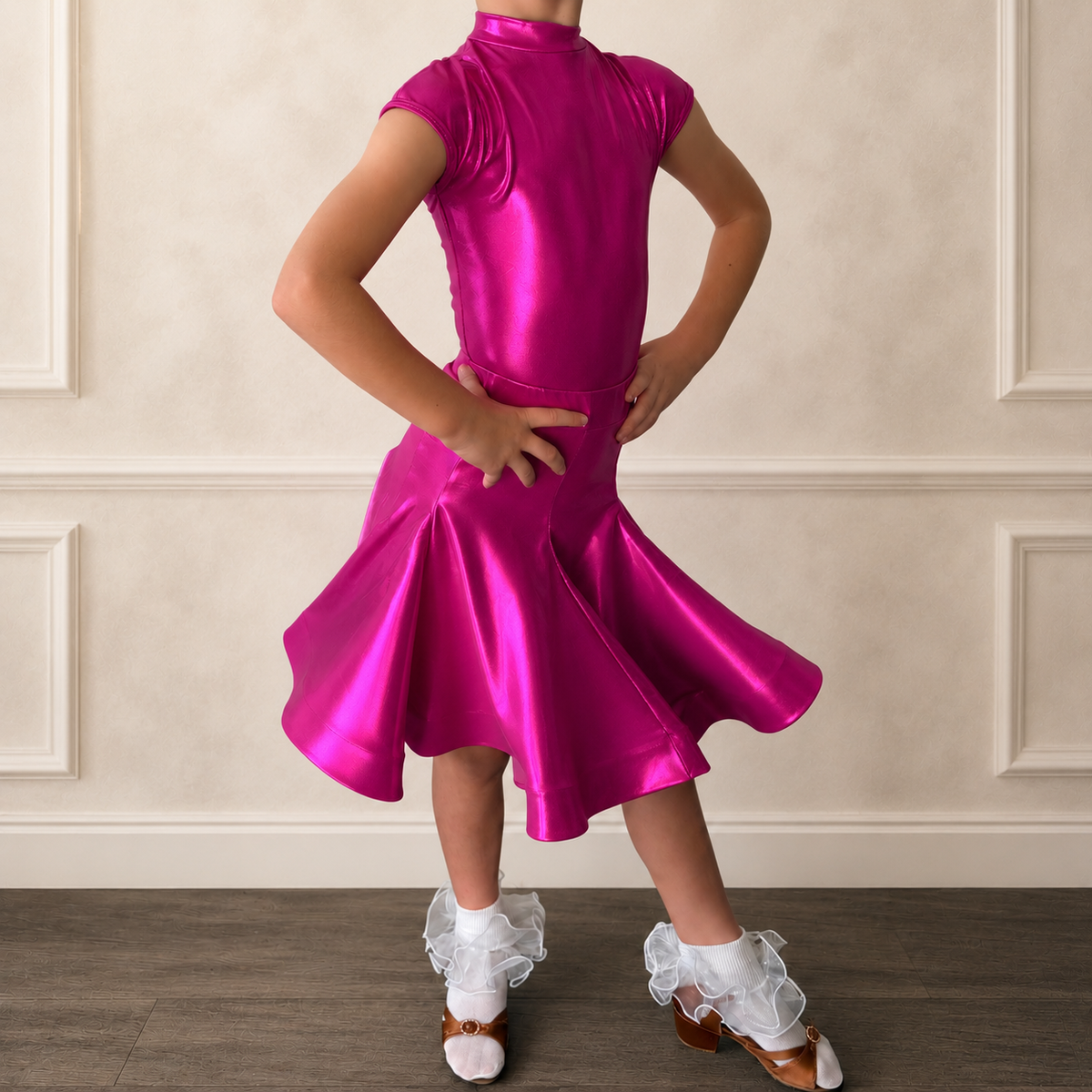 Electric Pink Dress for Girls