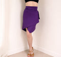 Violet Scarf Skirt