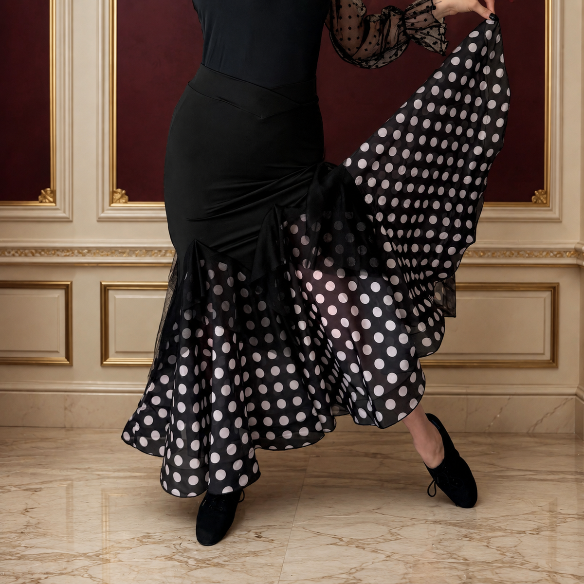 Polka Dot Standard Skirt
